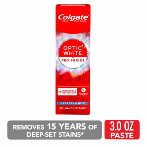 Colgate Optic White Pro Series Express White Toothpaste - Colgate Optic White Pro Series Express White Toothpaste