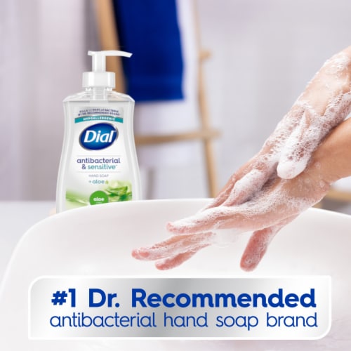 Dial® Antibacterial & Sensitive™ Aloe Scent Hypoallergenic Liquid Hand Soap - Dial® Antibacterial & Sensitive™ Aloe Scent Hypoallergenic Liquid Hand Soap