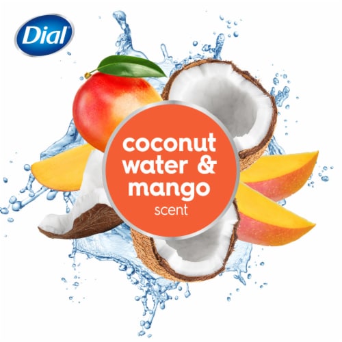 Dial® Clean + Gentle Coconut Water & Mango Scented Liquid Hand Soap - Dial® Clean + Gentle Coconut Water & Mango Scented Liquid Hand Soap