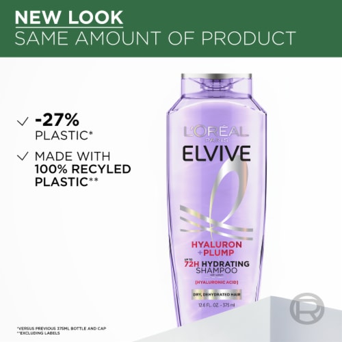 L'Oreal Paris Elvive Hyaluron + Plump Hydrating Shampoo Restage - L'Oreal Paris Elvive Hyaluron + Plump Hydrating Shampoo Restage