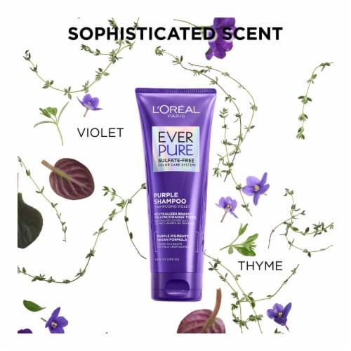 L'Oreal Paris Elvive Sulfate Free Glossing Purple Shampoo - L'Oreal Paris Elvive Sulfate Free Glossing Purple Shampoo