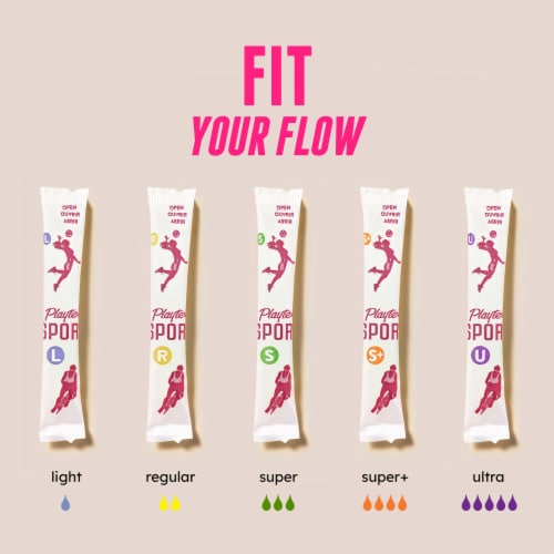 Playtex Sport Tampons Multi Pack Regular/Super Absorbency - Playtex Sport Tampons Multi Pack Regular/Super Absorbency