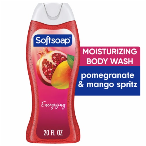 Softsoap Body Wash Moisturizing Juicy Pomegranate & Mango Scent - Moisturizing Juicy Pomegranate & Mango