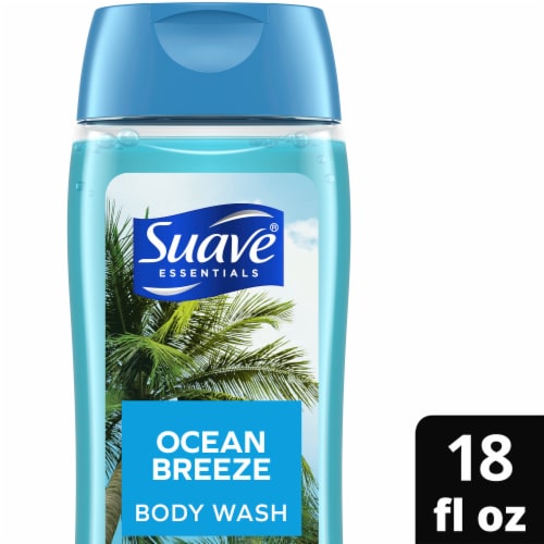 Suave Essentials Ocean Breeze Gentle Body Wash - Suave Essentials Ocean Breeze Gentle Body Wash