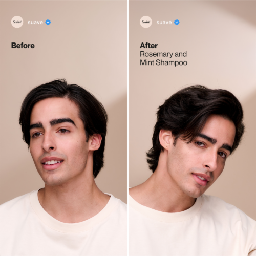 Suave Professionals Invigorating Clean Shampoo Rosemary + Mint - Suave Professionals Invigorating Clean Shampoo Rosemary + Mint