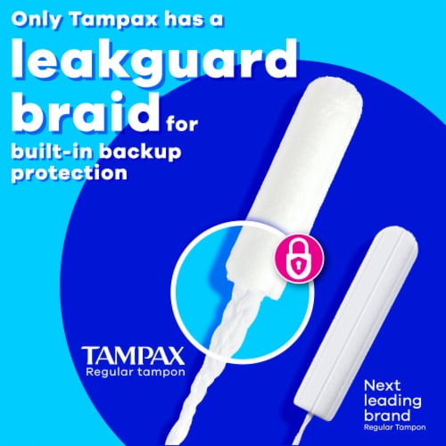 Tampax Pearl Duo Regular/Super Absorbency Tampons - Tampax Pearl Duo Regular/Super Absorbency Tampons