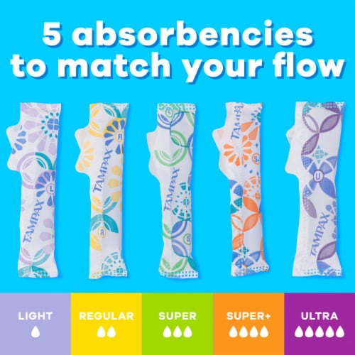 Tampax Pearl Tampons Super Absorbency - Tampax Pearl Tampons Super Absorbency
