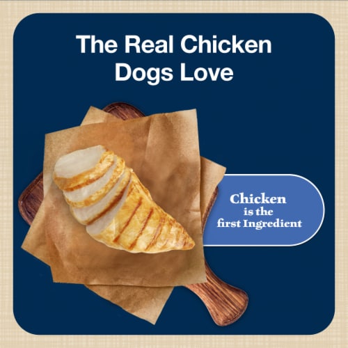 Blue Buffalo Bits Soft-Moist Training Dog Treats Natural Chicken - Blue Buffalo Bits Soft-Moist Training Dog Treats Natural Chicken