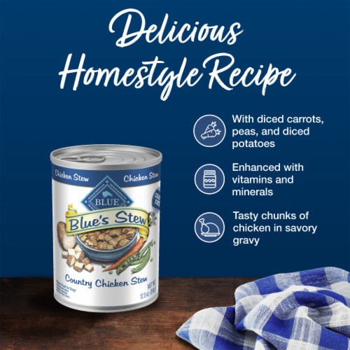 Blue Buffalo Blue's Stew Natural Wet Dog Food Country Chicken Stew - Blue Buffalo Blue's Stew Natural Wet Dog Food Country Chicken Stew