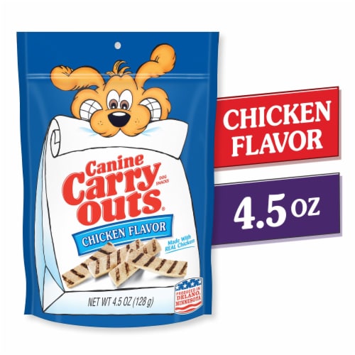 Canine Carry Outs Beef Flavor Dog Treats - Chicken