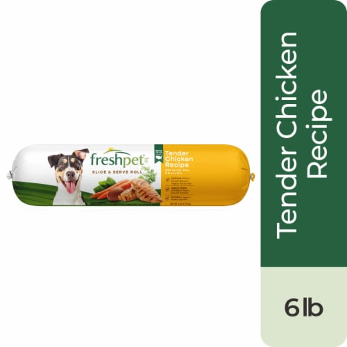 Freshpet Healthy & Natural Dog Food, Fresh Chicken Roll - 6 lb