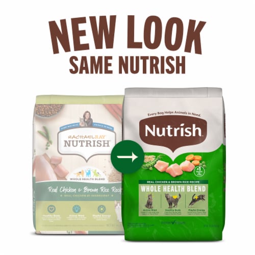 Nutrish Real Chicken & Brown Rice Recipe Dry Cat Food, 3 lb. Bag (Rachael Ray) - Nutrish Real Chicken & Brown Rice Recipe Dry Cat Food, 3 lb. Bag (Rachael Ray)