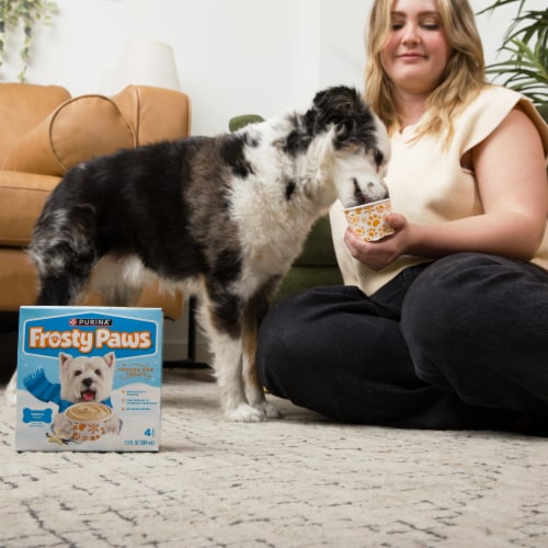Purina Frosty Paws Vanilla Flavor With Other Natural Flavors Frozen Dog Treats, 4 Ct - Purina Frosty Paws Vanilla Flavor With Other Natural Flavors Frozen Dog Treats, 4 Ct