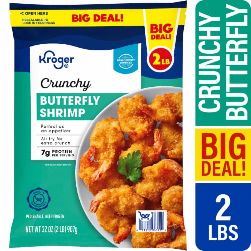 Kroger® Crunchy Butterfly Shrimp Frozen - Butterfly Shrimp