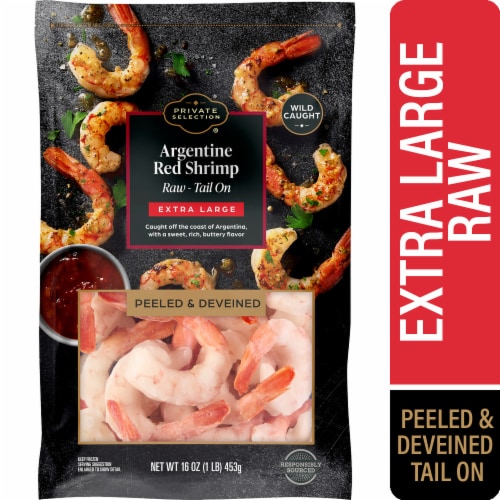 Private Selection® Wild Caught Extra Large Raw Argentine Red Shrimp Peeled & Deveined - Extra Large