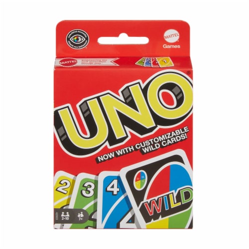 Mattel® Uno® With Customizable Wild Cards Card Game - Mattel® Uno® With Customizable Wild Cards Card Game